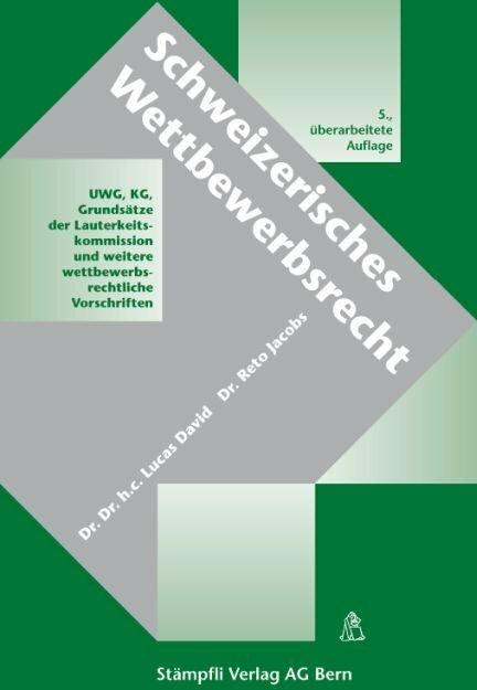 Produktbild Schweizerisches Wettbewerbsrecht (Deutsch, Reto Jacobs, 2012)