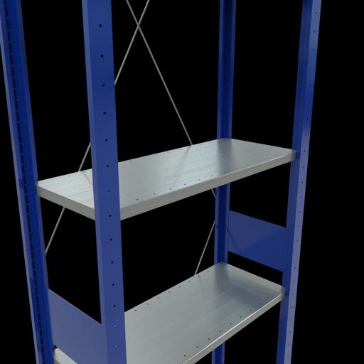 Immagine prodotto Schulte Lagertechnik MULTIplus150 sistema di scaffalatura di base senza bulloni con traversa