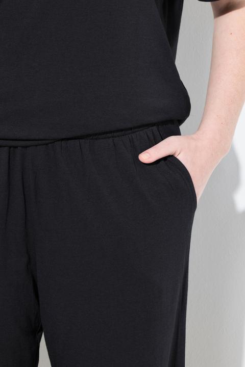 Produktbild Ulla Popken Pyjama, Zierpaspeln, Reverskragen, Halbarm (62)