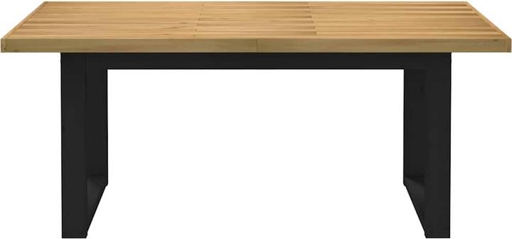 Produktbild VidaXL Esstisch NOAIN U-Form-Beine 180x90x75 cm Massivholz Kiefer (180 x 90 x 75 cm)