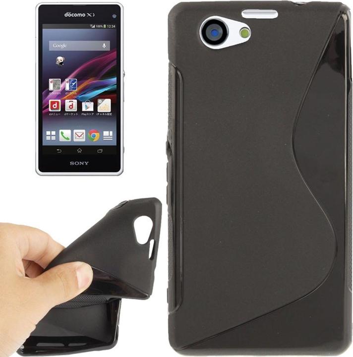 Produktbild König Design Handyhülle TPU Case für Sony Xperia Z1S / Z1 mini schwarz (Sony Xperia XZ1 Mini, Sony Xperia Z1)