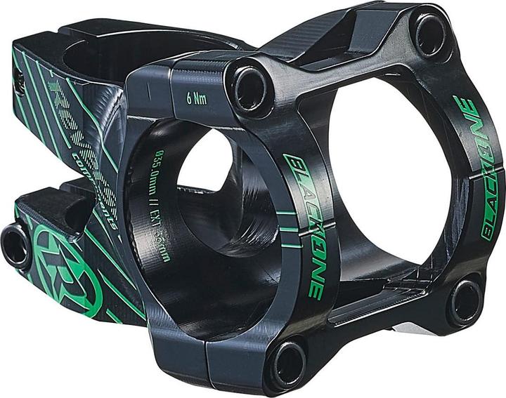 Produktbild Reverse Black One Enduro Vorbau 35 mm - schwarz/grün - 35 mm (35 mm, 35 mm)