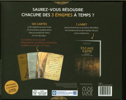 Image du produit Escape game : l'énigme Léonard de Vinci (Français)