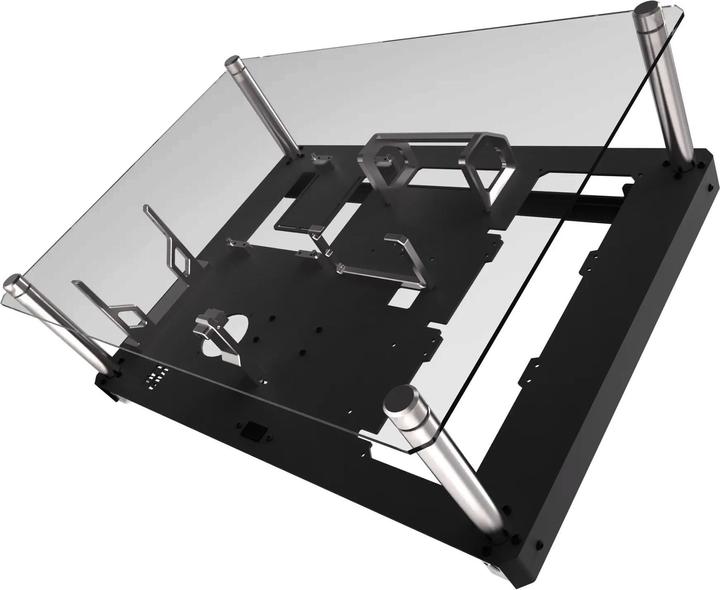 Produktbild Creative Solutions For Gamers CSFG Frostbite Wandgehäuse - schwarz, Micro-ITX (Micro-ITX)