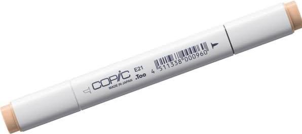 Actual product image Copic Graphic Marker Classic Type E - 21 (Soft Sun, 1 x)