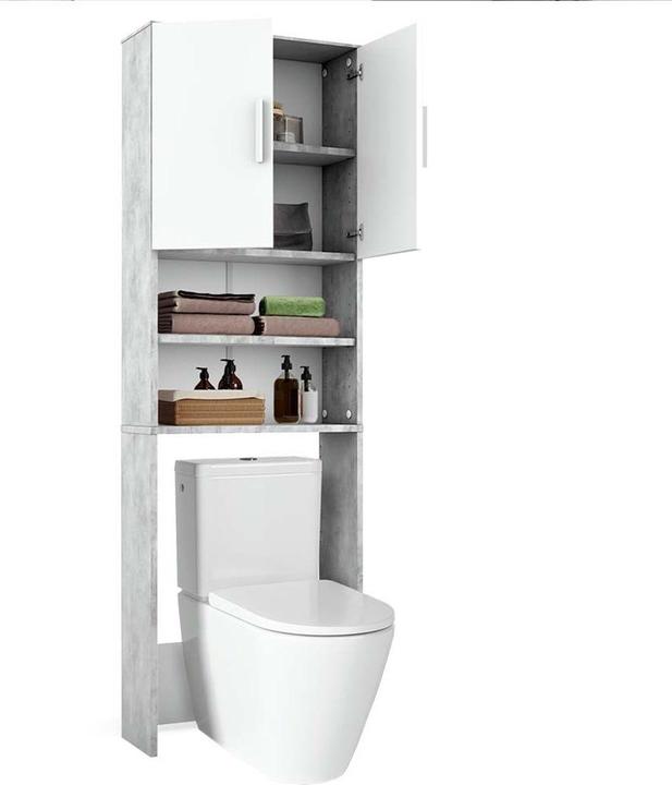 Actual product image Vicco Toilettenschrank (64 x 26 x 190 cm)