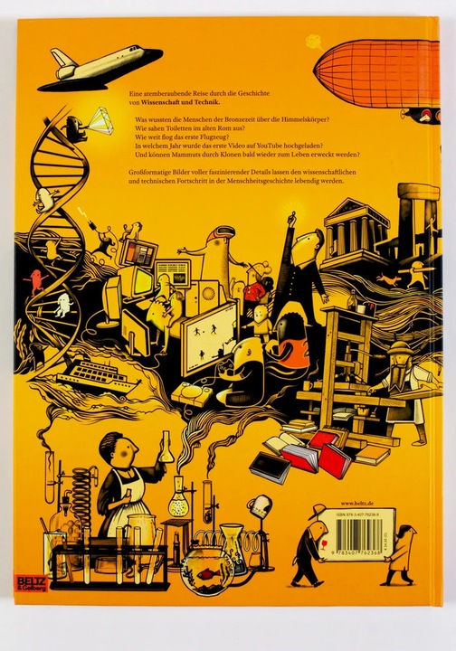 Immagine prodotto Die Zeitreise. Wissenschaft und Technik (Tedesco, Peter Goes, Christina Brunnenkamp, 2021)
