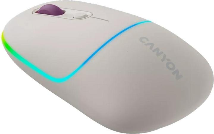 Actual product image Canyon MW-22, 2in1 wireless optical mouse Bluetooth / Wireless USB, 800/1200/1600 DPI, 4 print (Wireless)