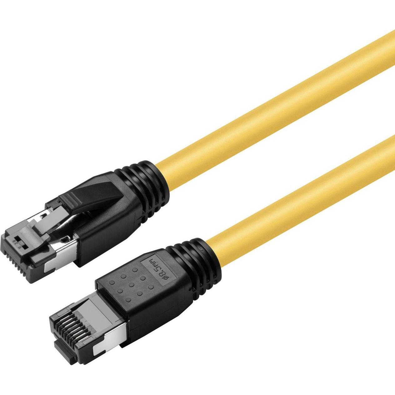 MicroConnect CAT8.1 S/FTP 2m Yellow LSZH (S/FTP, CAT8.1, 2 m), Netzwerkkabel