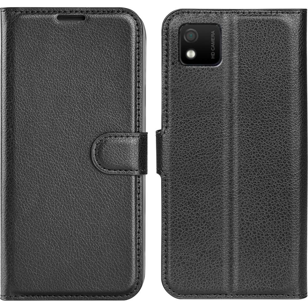 Thumbnail - Screenguard Wiko Y52 Leather Guard Lederhülle (Wiko Y52), Smartphone Hülle, Schwarz