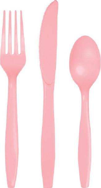 Actual product image Creative Party Couverts Rose Clair