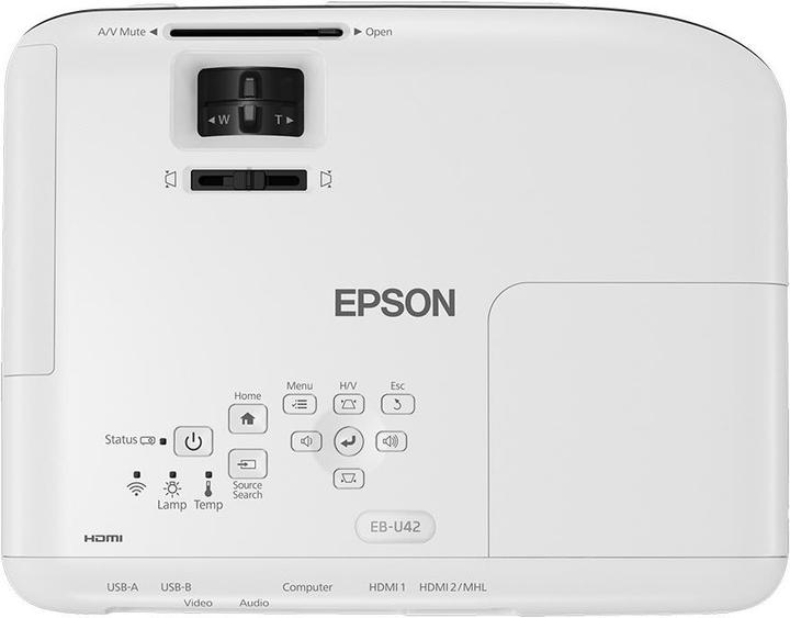 Produktbild Epson Eb-U42 (WUXGA, 3600 lm, 1.38 - 1.68:1)
