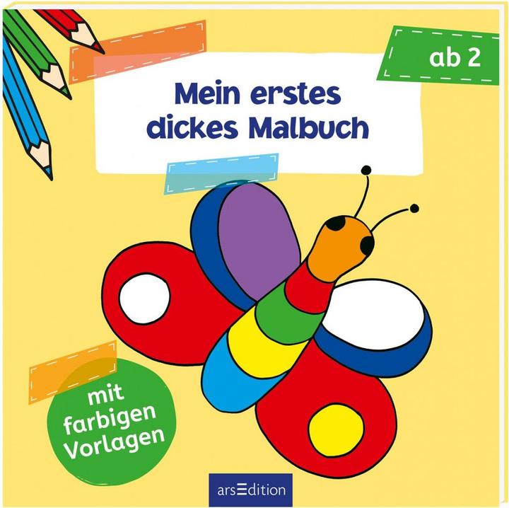 Mein erstes dickes Malbuch