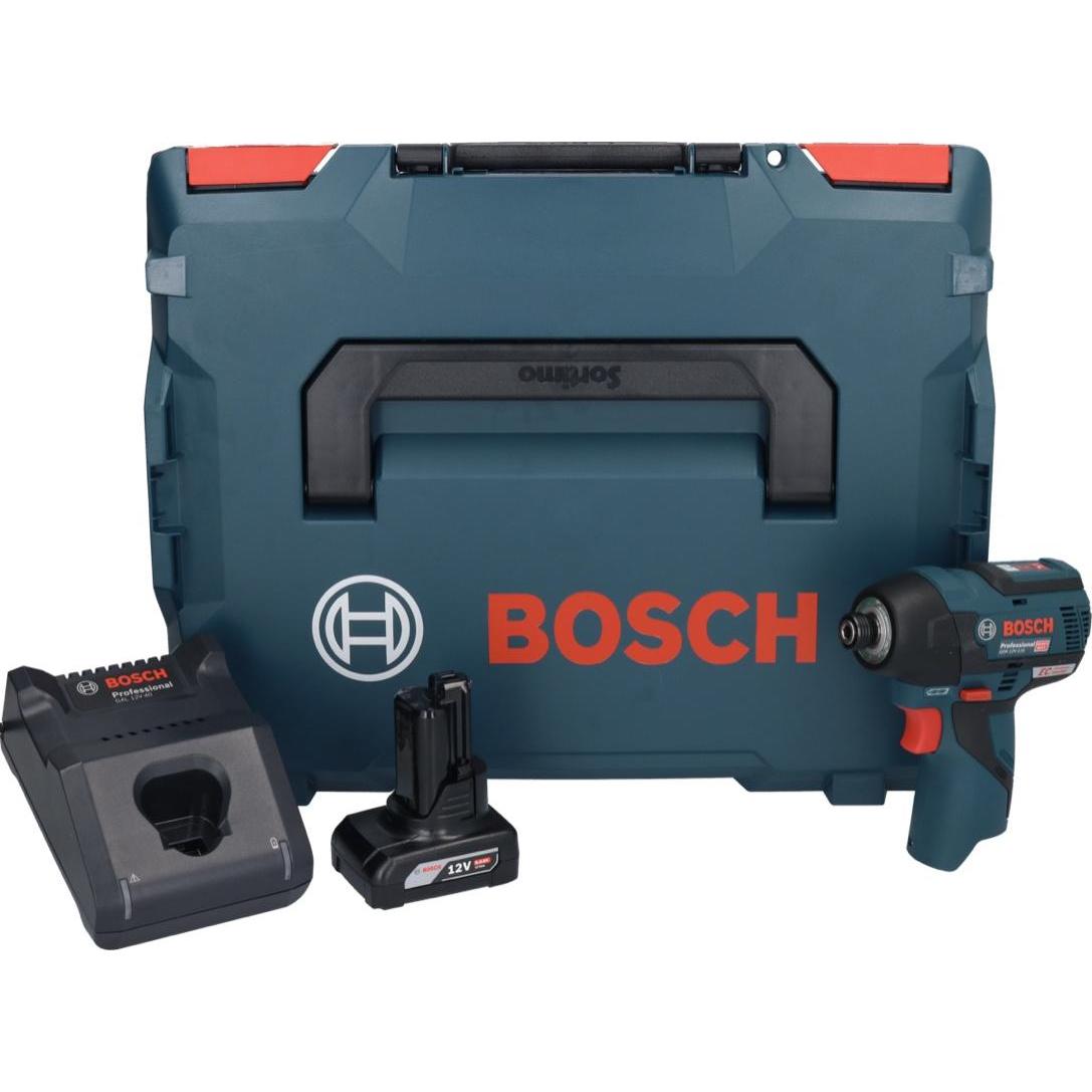 Thumbnail - Bosch Professional, Bohrmaschine + Akkuschrauber, Bosch GDR 12V-110 Professional Akku Drehschlagschrauber 12 V 110 Nm 1/...