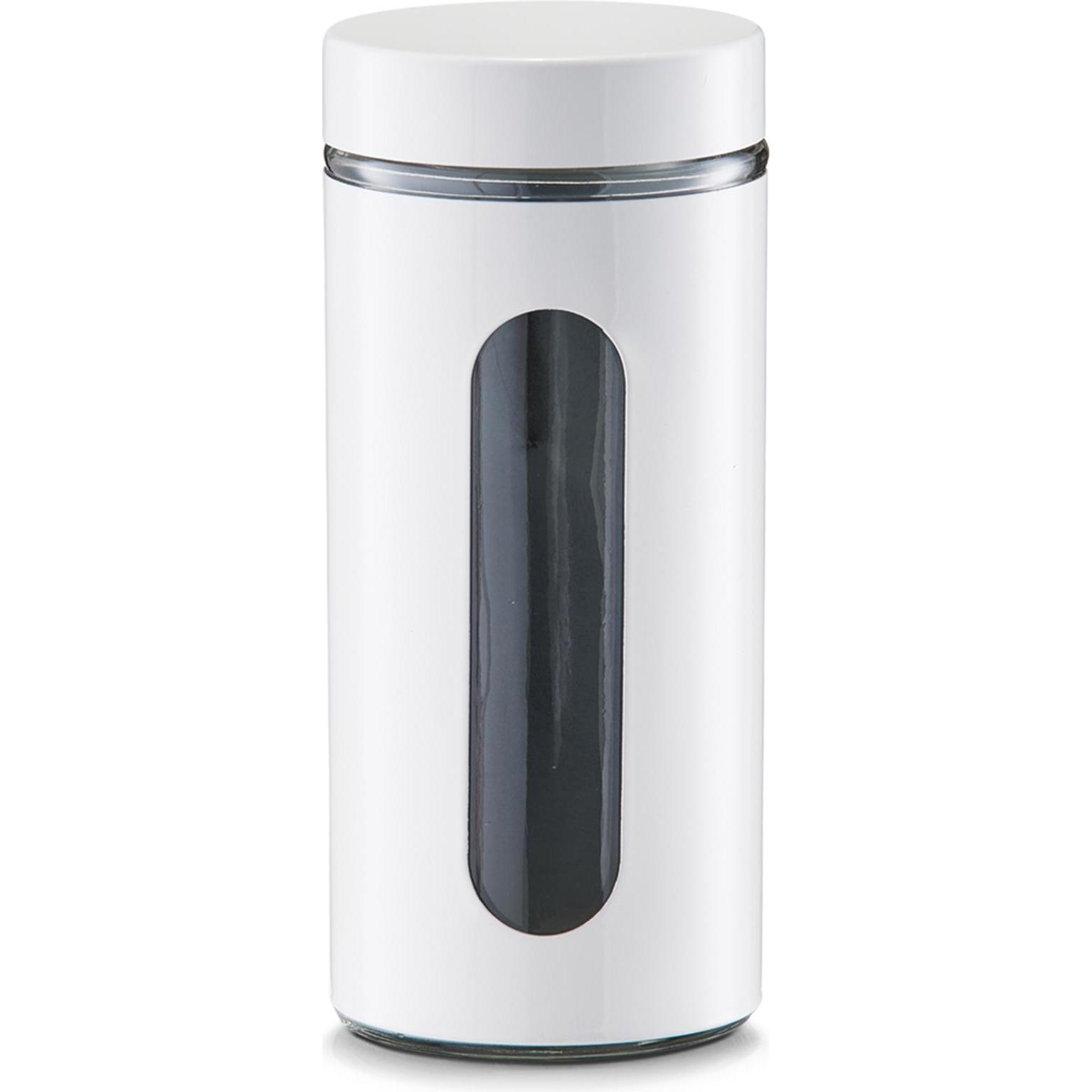 Zeller Present Vorratsglas, Vorratsbehälter, Weiss
