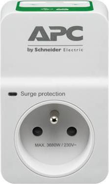 Produktbild APC Essential Surgearrest PM1WU2 - Überspannungsschutz (1x, CEE 7/5)