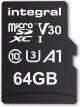 Actual product image INMSDX64G-100V30 64GB MICRO SD CARD MICROSDXC UHS-1 U3 CL10 V30 A1 UP TO 100MBS READ 45MBS (64 GB, microSD, U3, UHS-I)