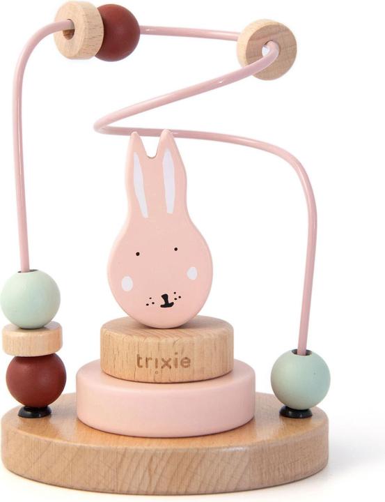 Produktbild Trixie Baby Motorikspirale aus Holz - Mrs. Kaninchen