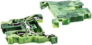 Produktbild Wago Reihenklemme gelb/grün 2.5mm²