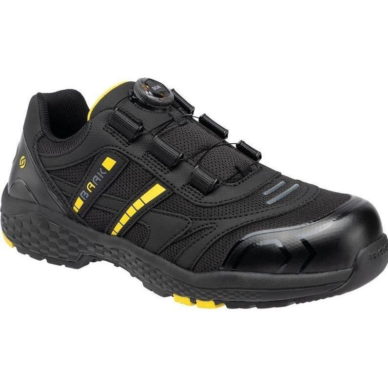 Baak Sicherheitshalbschuh Admiral John Grösse 44 schwarz/gelb Schuhweite 11 S1PS FO HRO LG SC SR ESD E... (44) (223022-44)
