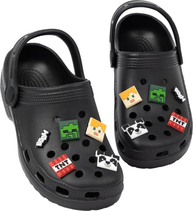 Actual product image Minecraft Childrens/Kids Charm Clogs (34)