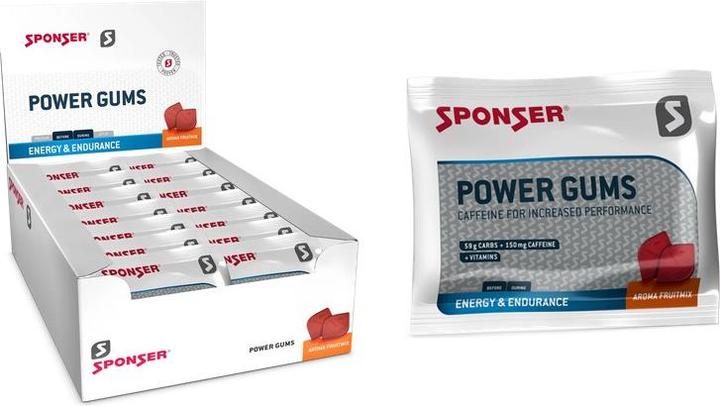 Image du produit Sponser gommes de pouvoir (Fruit, 20 pcs, 1500 g)