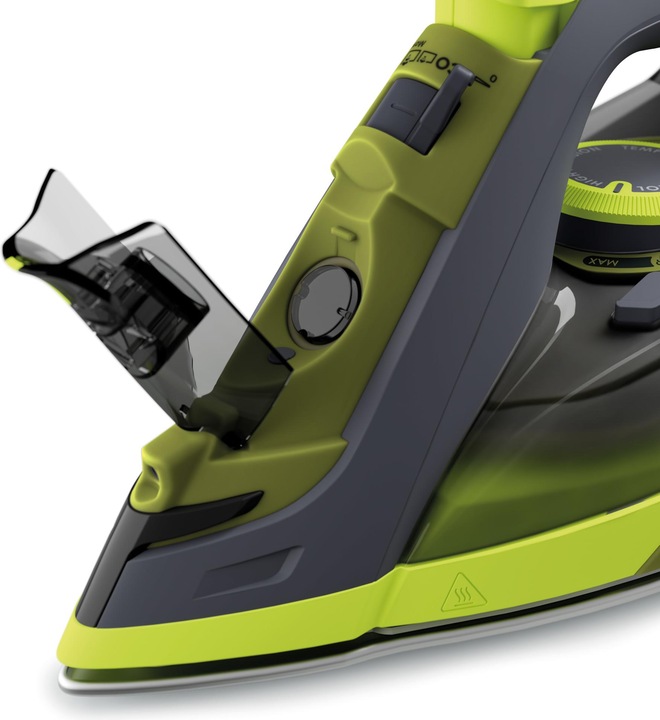 Produktbild Imetec Eco Perfect Trocken- und Dampfbügeleisen Pro Keramiksohle 2400 W Grün, Grau (2400 W)