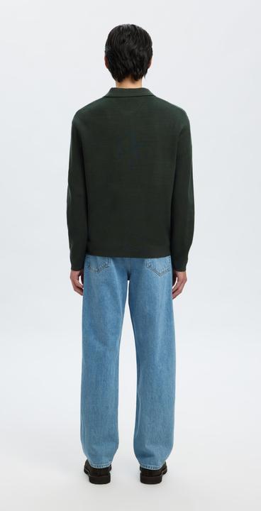 Produktbild Selected Slhteller Fn Relaxed Half Zip Polo Noos (M)