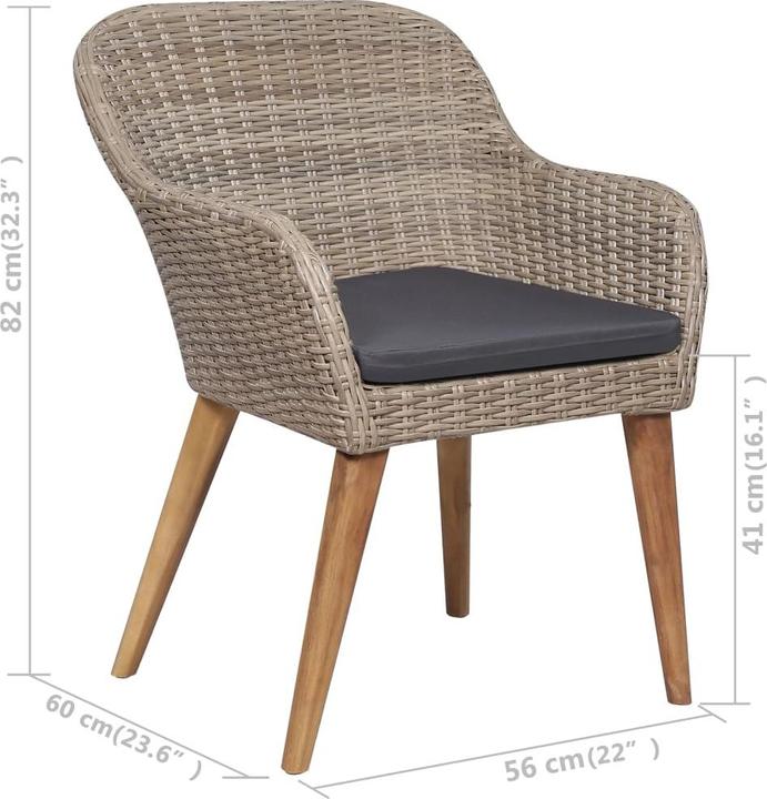 Produktbild vidaXL Gartenstuhl