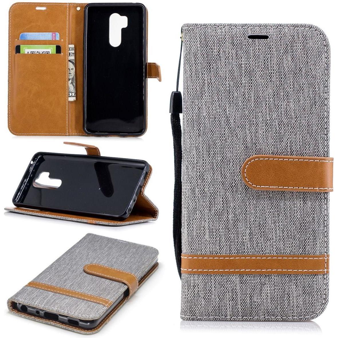 Thumbnail - König Design Hülle Handy Schutz für LG G7 Case Cover Tasche Wallet Etui Handyhülle Bumper Neu (LG G7), Smartphone Hülle,...