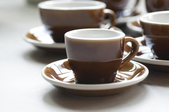 Actual product image Sellmer 80ml espresso cup (brown/brown), Egg (80 ml)