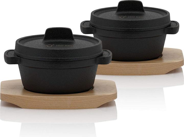 Actual product image BBQ-Toro 2 mini Dutch ovens
