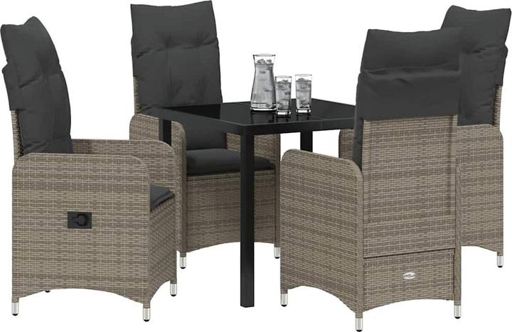 Produktbild vidaXL Garten Essgruppe (80 x 80 x 73 cm)