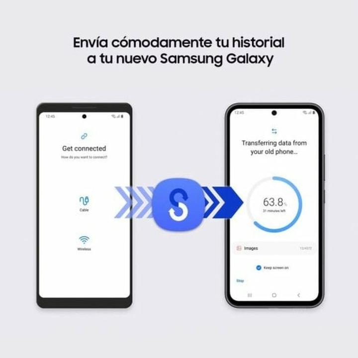 Actual product image Samsung Galaxy A54 5G (256 GB, Awesome Graphite, 6.40", Dual SIM, 5G)