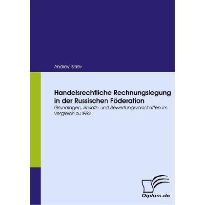 Handelsrechtliche Rechnungslegung in der Russischen Föderation, Fachbücher