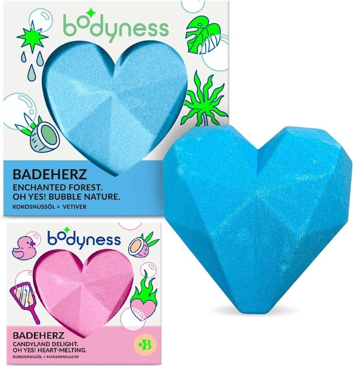 Produktbild Craze Bodyness Badeherz Assortiert (Badesalz)