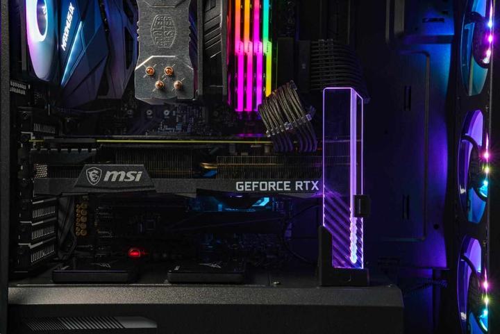 Actual product image Cooler Master Bracket ARGB GPU Bracket