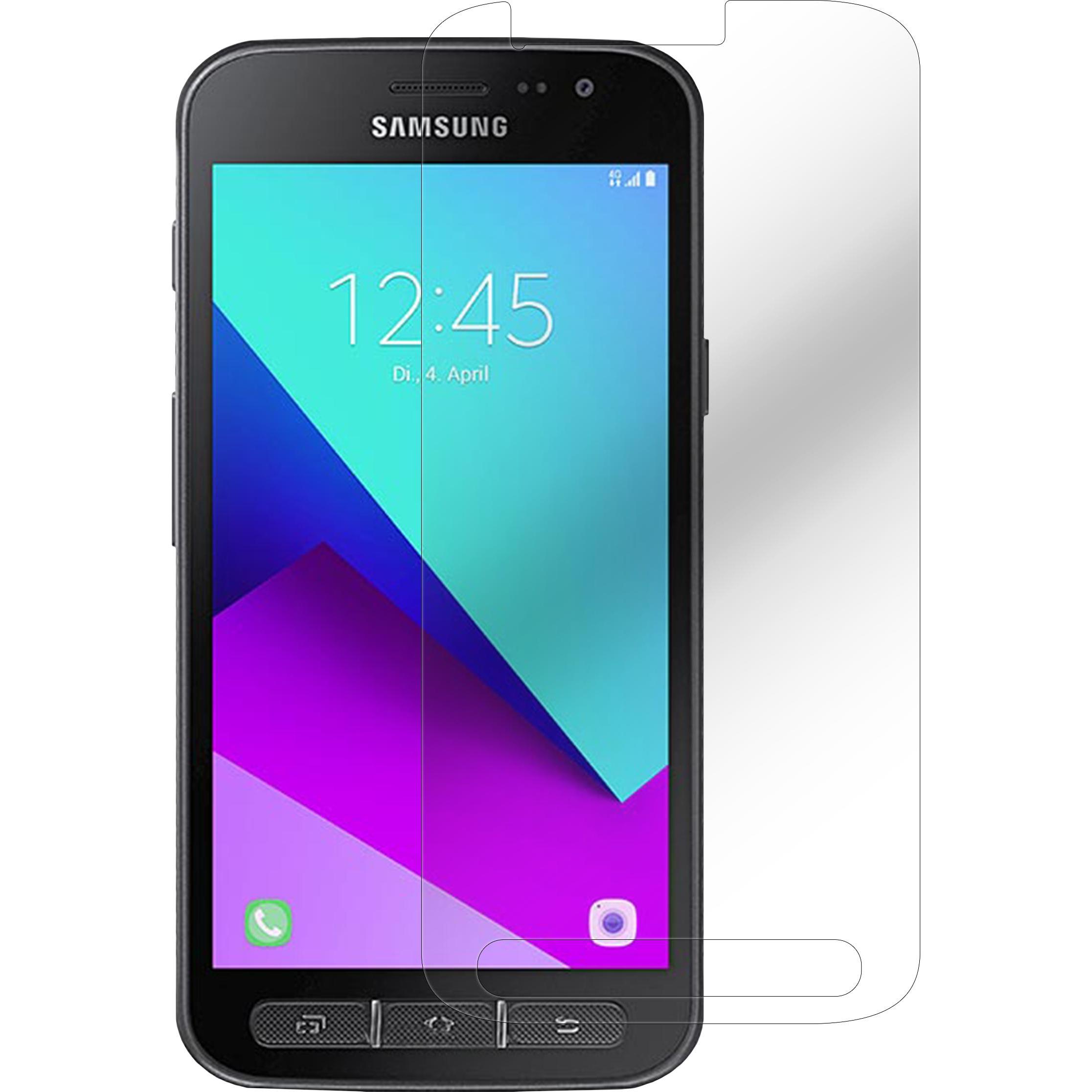 eSTUFF Titan Shield Clear Glass (1 Stück, Samsung Galaxy S21), Smartphone Schutzfolie, Transparent