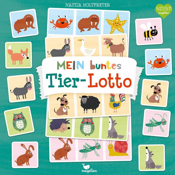 Actual product image Mein buntes Tier-Lotto (German)