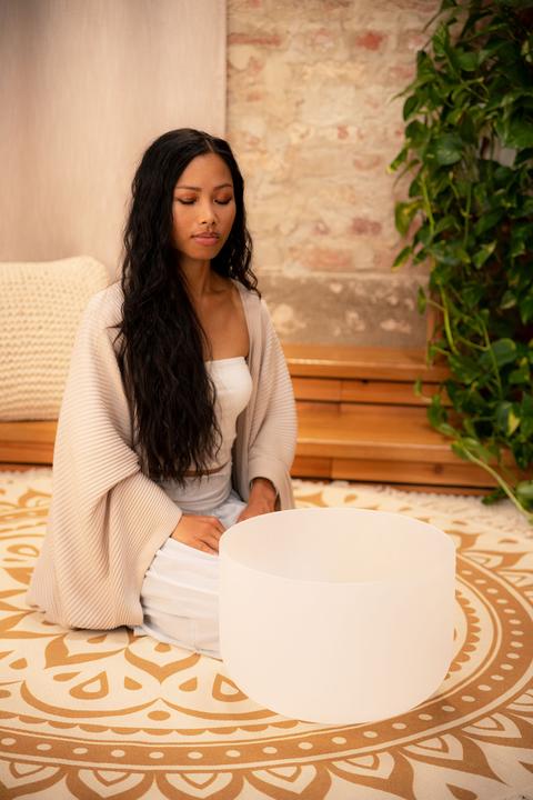 Produktbild Meinl 14" Kristall Klangschale (Hals Chakra) (Perkussion)