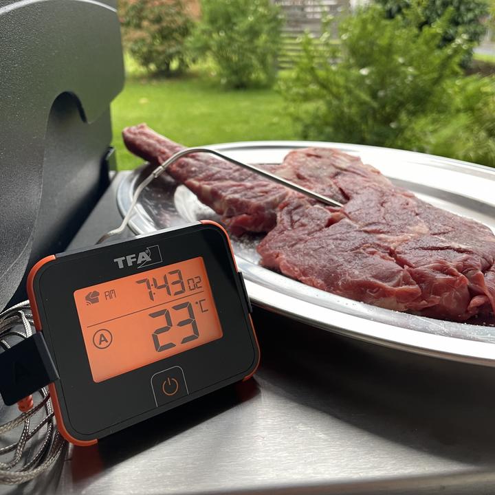 Productafbeelding TFA BBQ Thermometer Zender VIEW 14.1514.10 Barbecue Thermometer