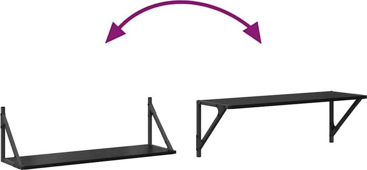 Immagine prodotto vidaXL Wandregale (80 x 25 x 25.50 cm)