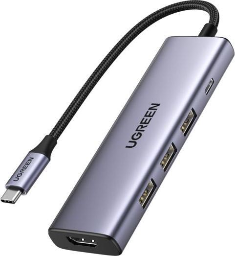 Produktbild Ugreen USB-C Hub (USB-C, 5 Ports)