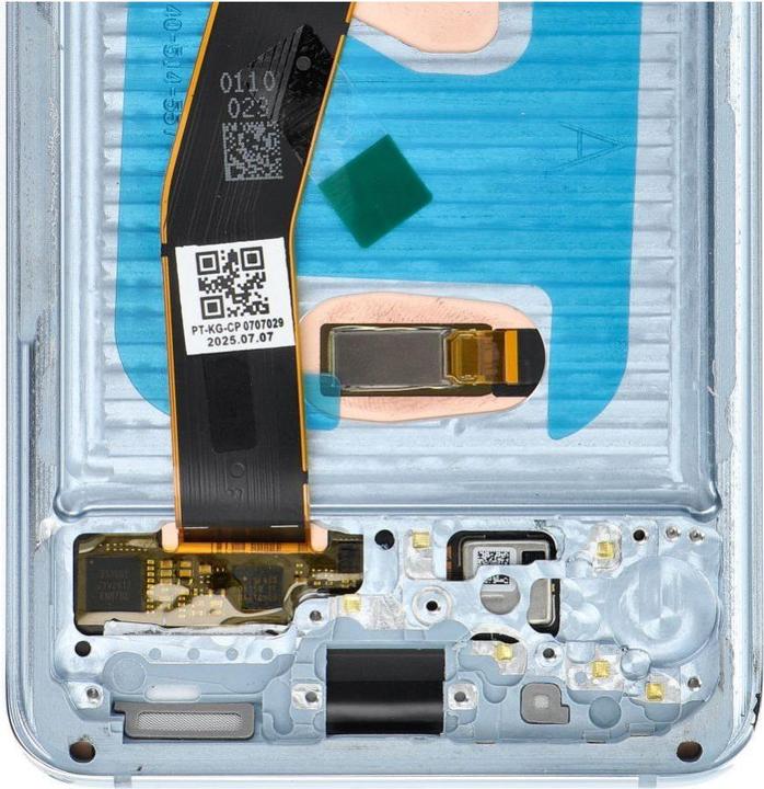 Produktbild OEM LCD display! LCD Display for SAMSUNG S20 4G Blue SOFT OLED with frame (Display)