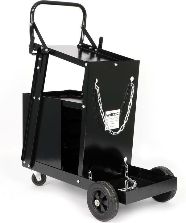 Produktbild Wiltec Schweisswagen Stahl 4 Schubladen Schweissgerätewagen 100kg Werkstattwagen