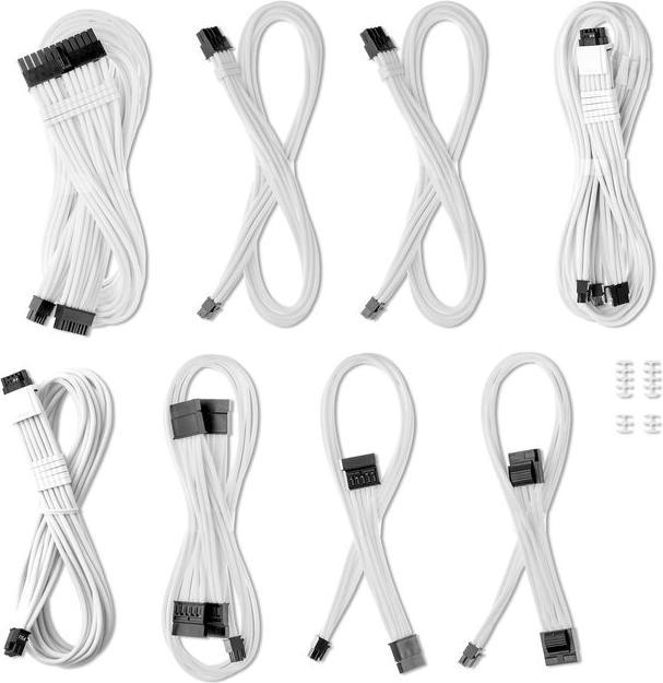 CableMod C-Series Pro ModMesh Sleeved 12V-2x6 12VHPWR Dual StealthSense Cable Kit for Corsair RMi, R