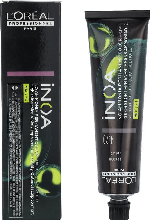 Actual product image L'Oréal Paris L'Oreal Inoa Coloration D'Oxydation Ammonia Free (Violet, Brown)