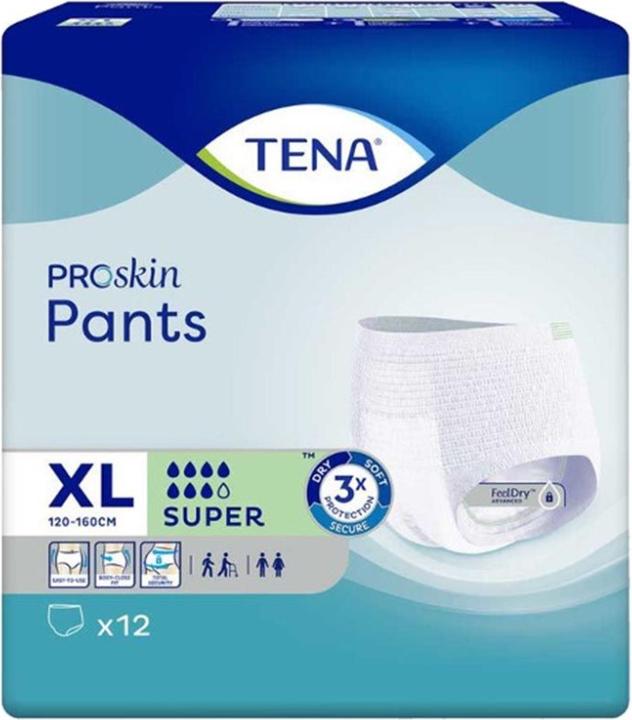 Actual product image Tena Pants Super hospital range (12 x, Large plus)