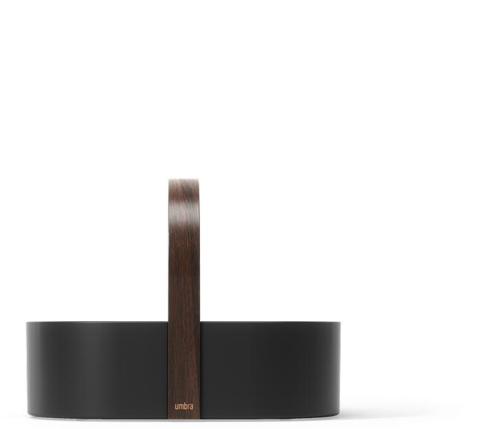 Actual product image Umbra BELLWOOD Caddy, black/walnut