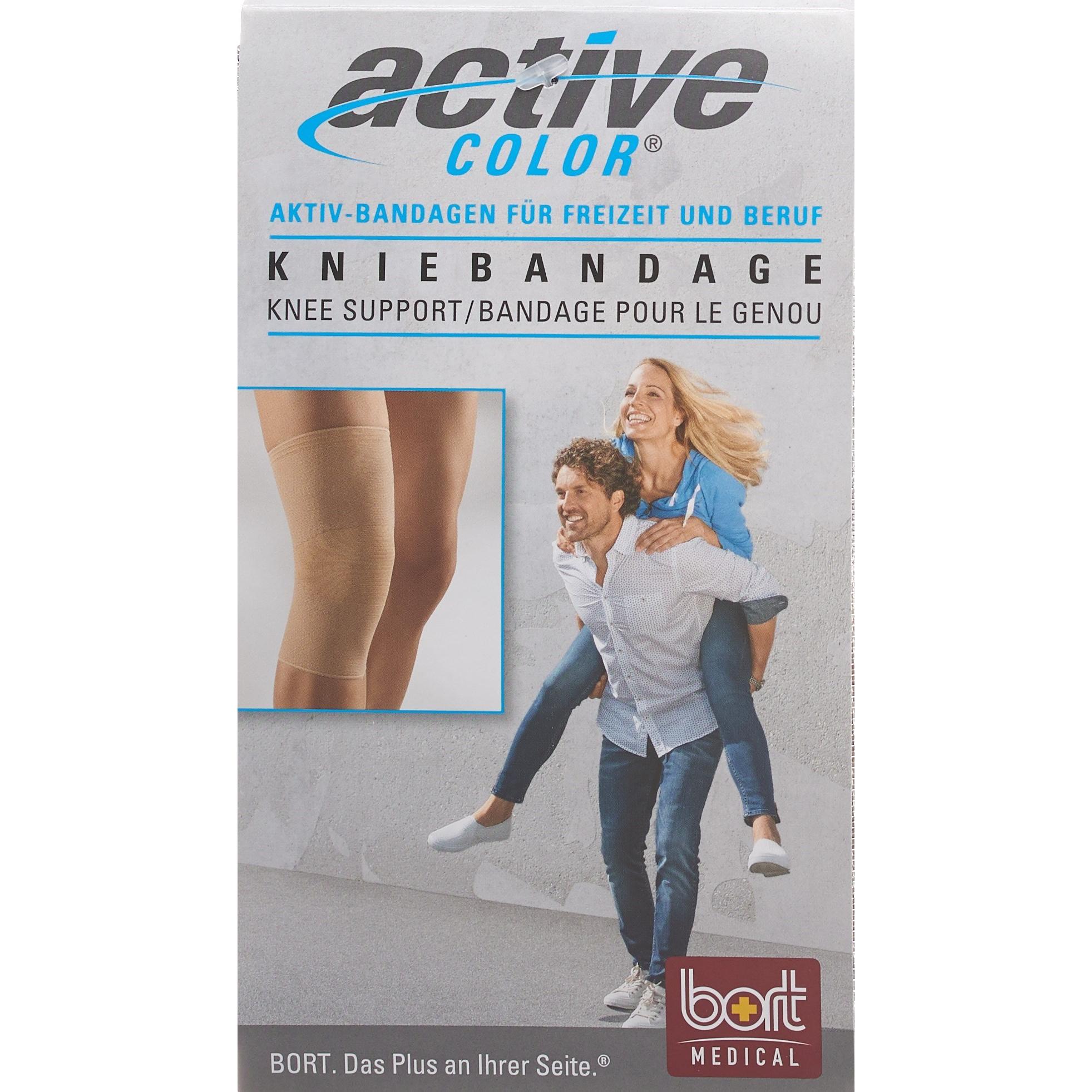 Thumbnail - Bort Medical, Bandage, ActivColor Kniebandae hautfarbi XL (XL)